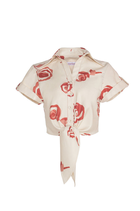 Blusa Rosetta Rojo